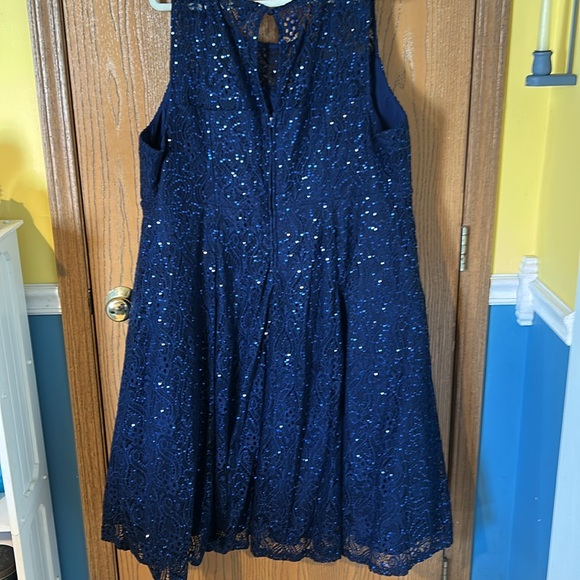 Sparkle in a blue party dress from Torrid - Picture 2 of 6